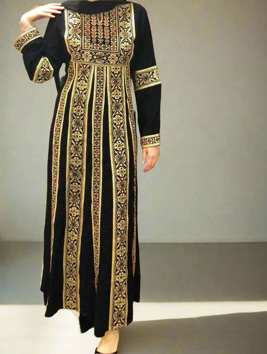 Traditional Palestinian Tatreez Dress