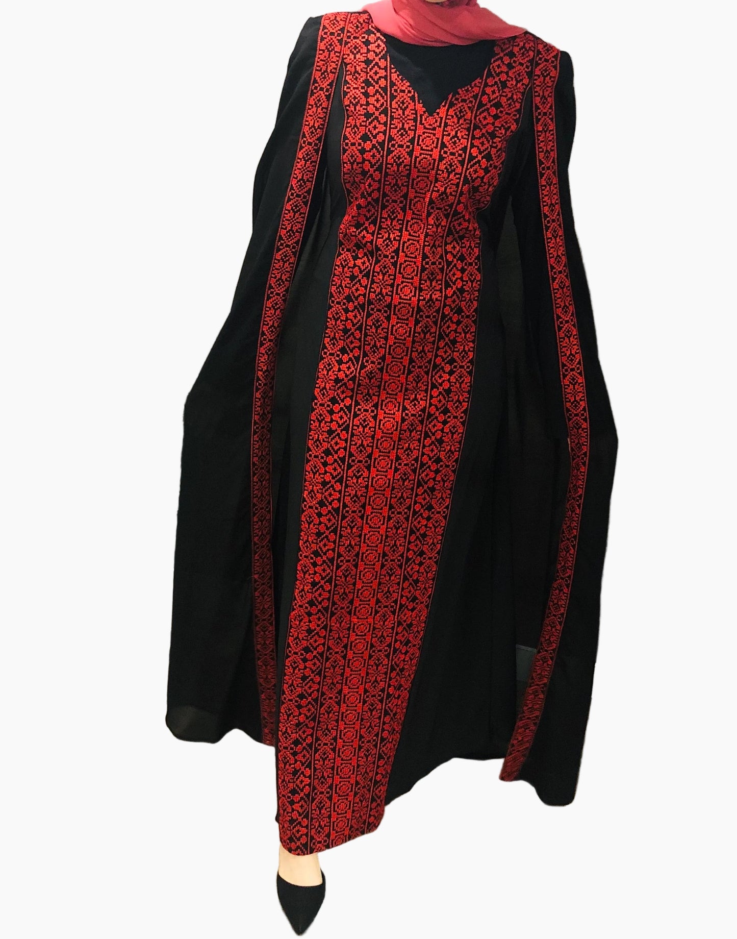 Traditional Cape Tatreez Dress