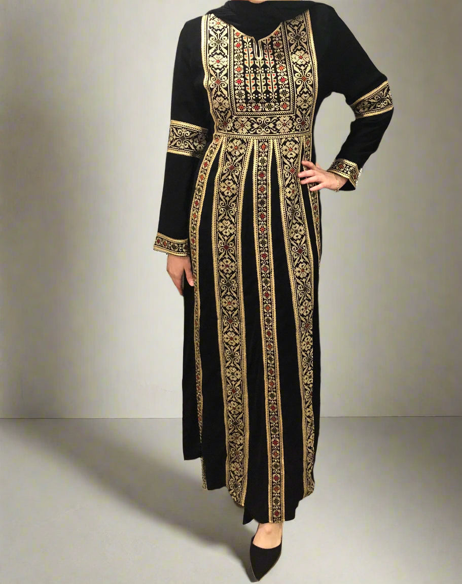 Traditional Palestinian Tatreez Dress