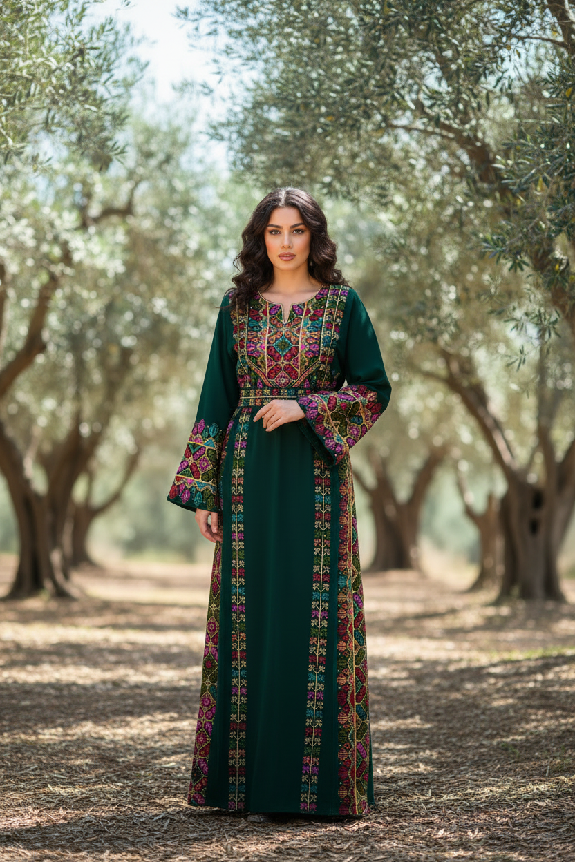 Falahi Tatreez Dress