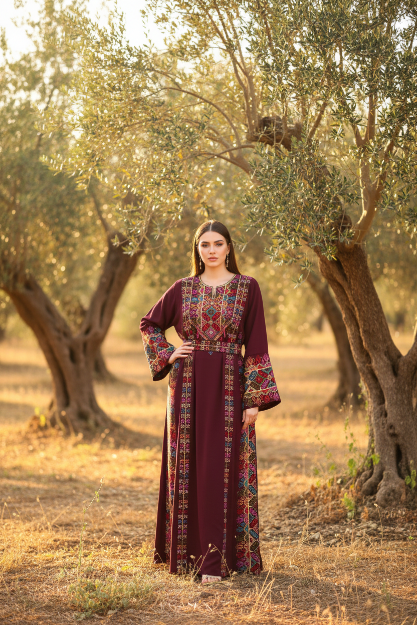 Falahi Tatreez Dress