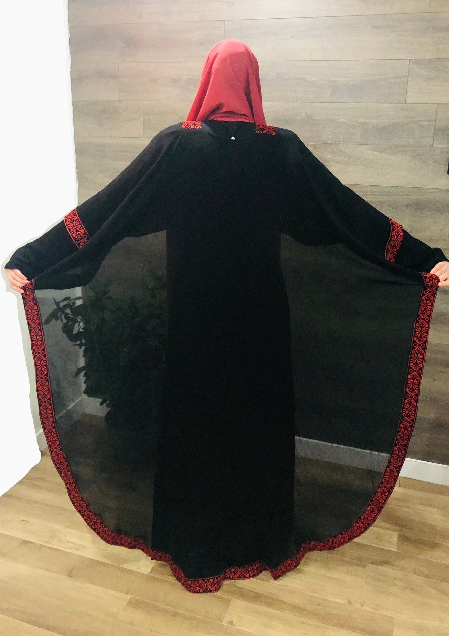 Butterfly Palestinian Tatreez Dress