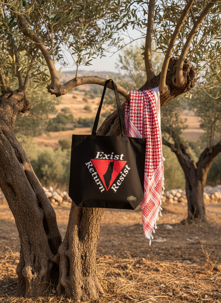 Travel Resistance Triangle Zipper Tote