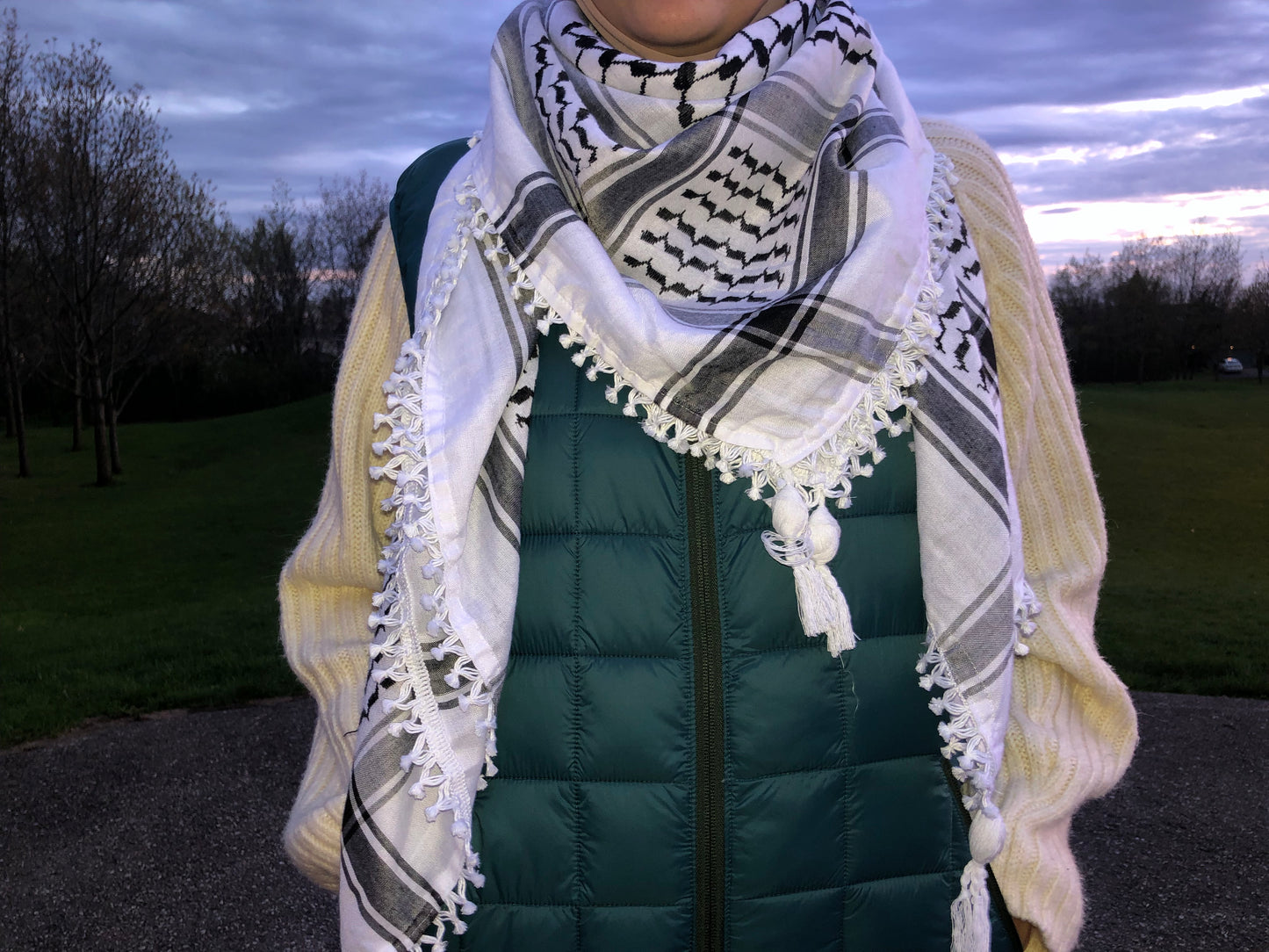 Premium Kuffiyeh with Tassels