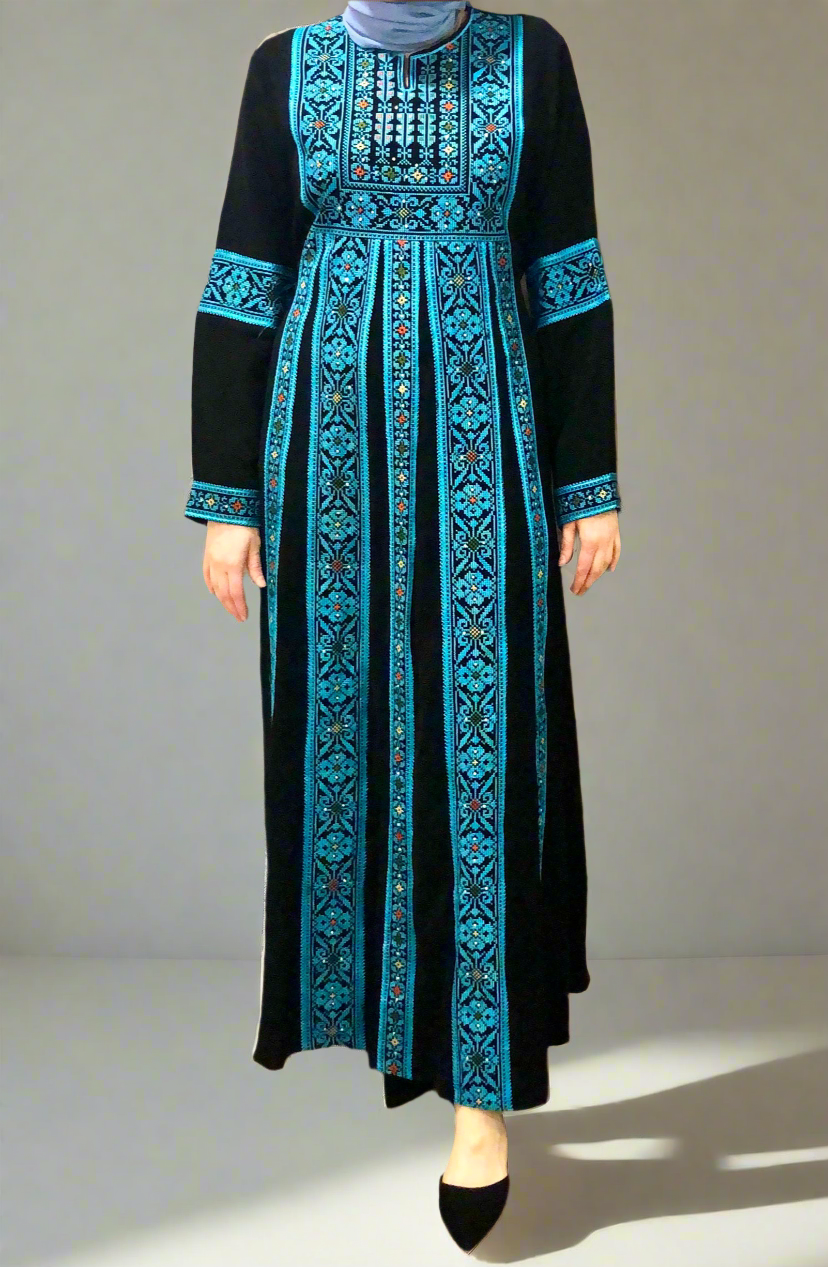 Traditional Palestinian Tatreez Dress