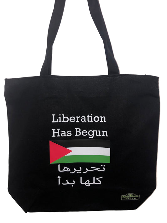 Travel Liberation Zipper Tote