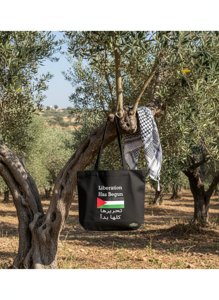 Travel Liberation Zipper Tote