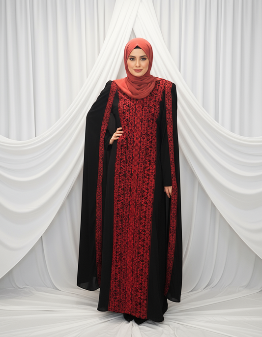 Traditional Cape Tatreez Dress