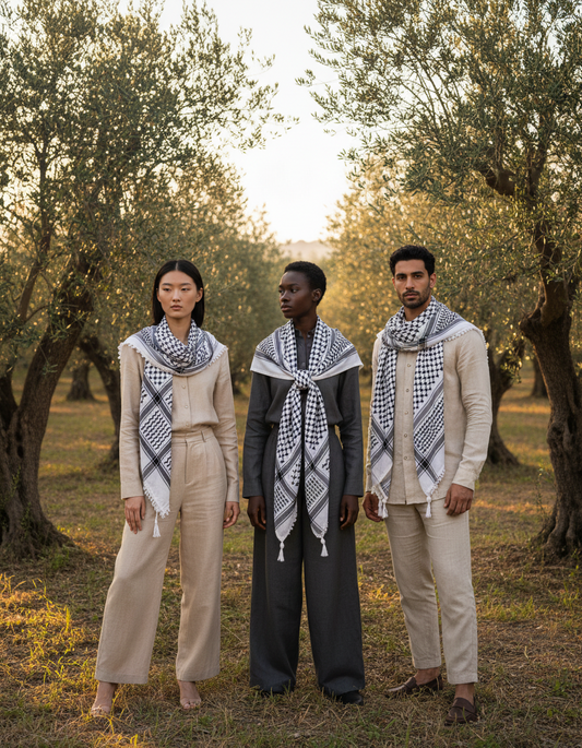 Premium Kuffiyeh with Tassels