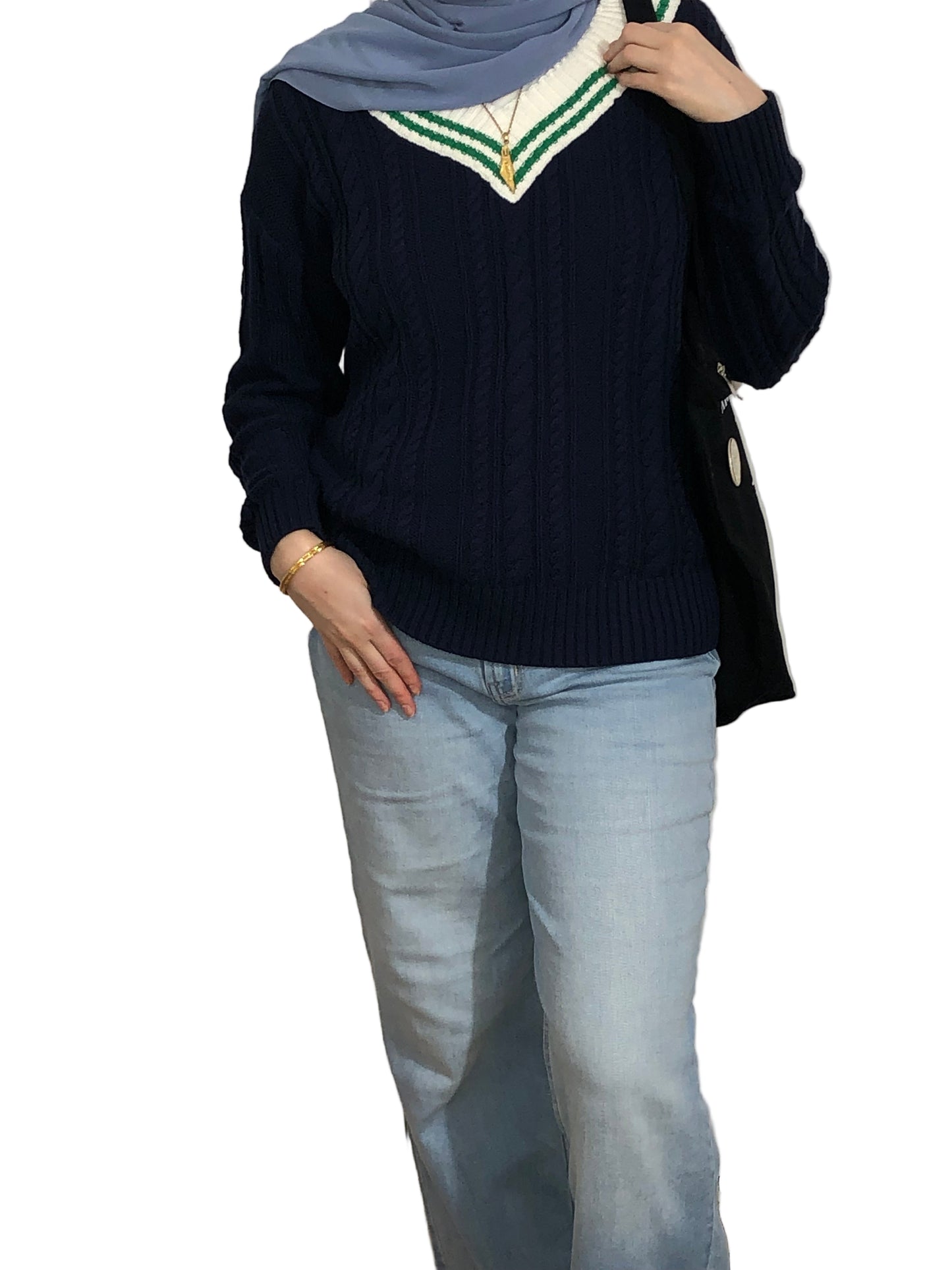 Travel Kuffiyeh Zipper Tote