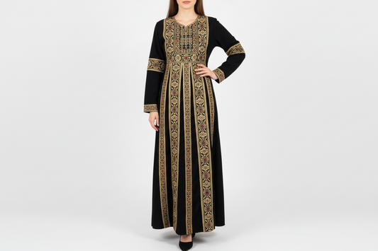 Traditional Palestinian Tatreez Dress