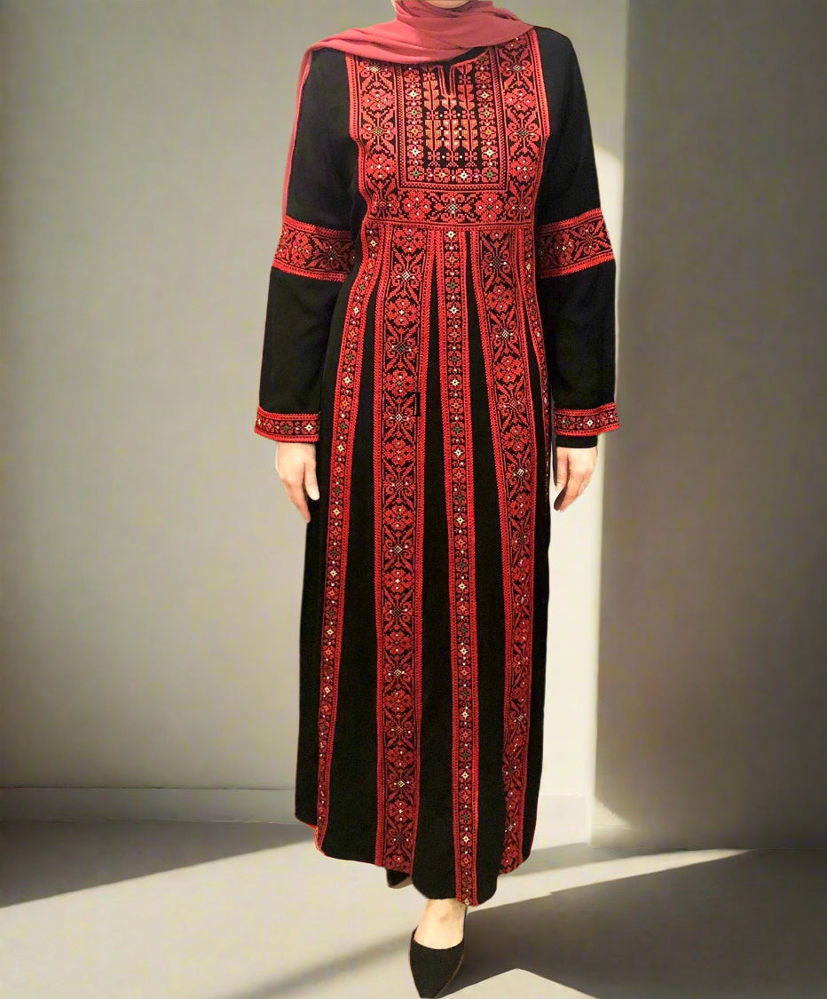 Traditional Palestinian Tatreez Dress